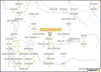 map of Nagasasan