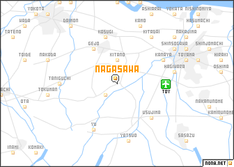 map of Nagasawa