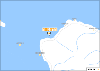 map of Nagata