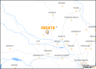 map of Nagata