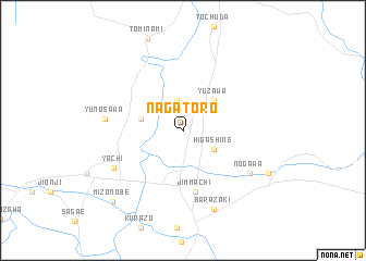 map of Nagatoro