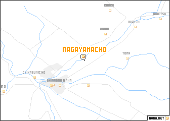 map of Nagayamachō