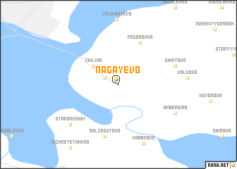 map of Nagayevo