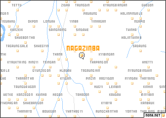 map of Nagazinba