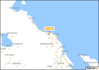 map of Naga