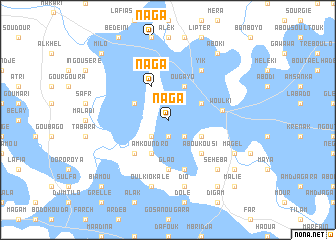 map of Naga