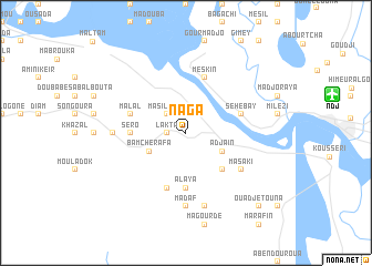 map of Naga