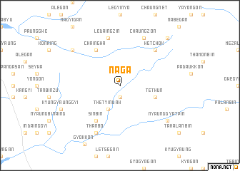 map of Naga