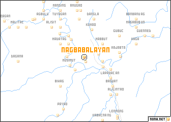 map of Nagbabalayan