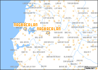 map of Nagbacalan