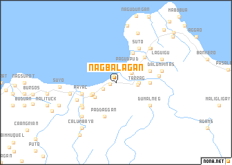 map of Nagbalagan