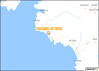 map of Nagbalayong