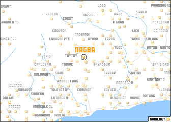 map of Nagbá