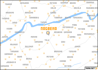 map of Nagbema