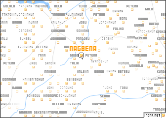 map of Nagbena