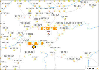 map of Nagbena