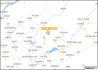 map of Nagbena