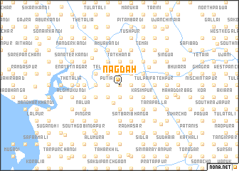 map of Nāgdah