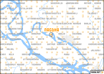 map of Nāgdha