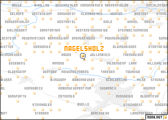 map of Nagelsholz