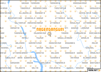 map of Nāger Dānguri