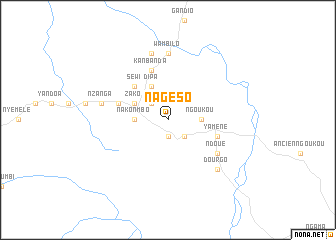 map of Nagéso