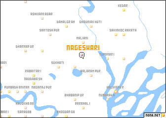 map of Nageswari