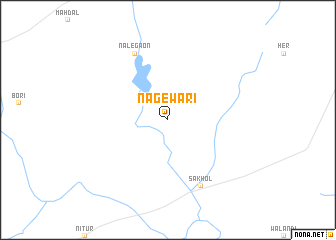 map of Nāgewāri