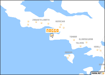 map of Nagga
