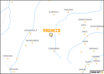 map of Nāgheza