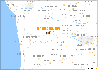 map of Naghobilevi