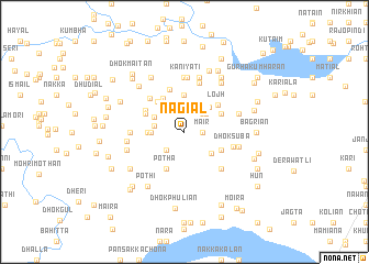 map of Nagiāl
