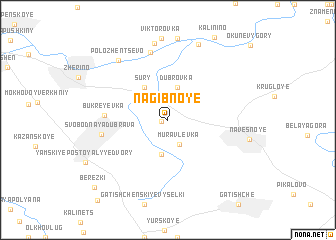 map of Nagibnoye
