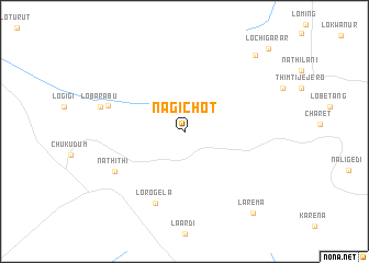 map of Nagichot