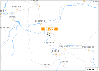 map of Nagisawa