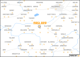 map of Naglarp