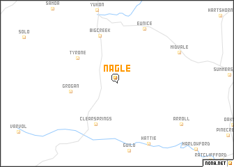 map of Nagle