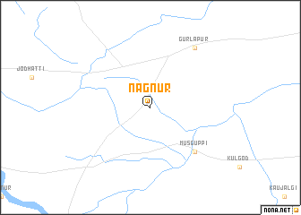 map of Nagnur