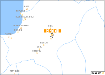 map of Nagocho