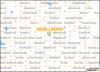 map of Nagollagama