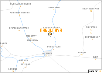 map of Nagol\