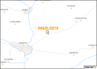 map of Nagol\