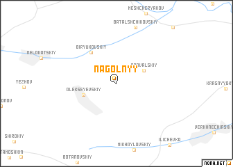 map of Nagol\