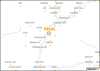 map of Nagol