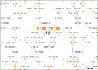 map of Nagomtenga