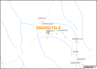 map of Nagongitela