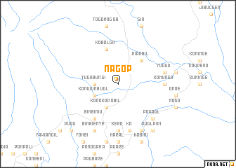 map of Nagop