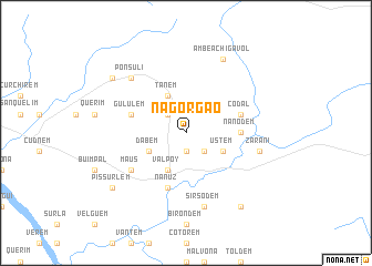 map of Nagorgao