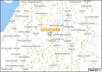 map of Nāgo Shāh