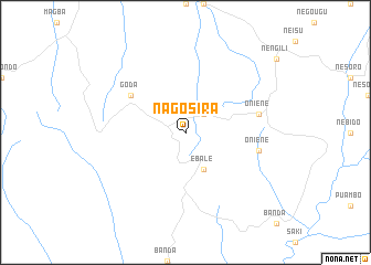 map of Nagosira